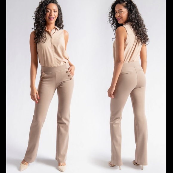 Bootcut Yoga Work Pants